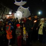 п. Абан Факельное шествие Огонь нашей памяти 2016г