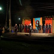 п. Абан Факельное шествие Огонь нашей памяти 2016г