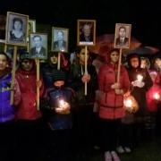 п. Абан Факельное шествие Огонь нашей памяти 2016г