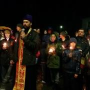п. Абан Факельное шествие Огонь нашей памяти 2016г