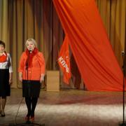 100-летие Великой Октябрьской социалистической революции п. Абан 06.11.2017г