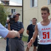 Открытое первенство МБУ СШ Лидер по лыжероллерам п. Абан 29 августа 2018г