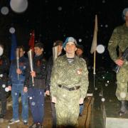 п. Абан Факельное шествие Огонь нашей памяти 2016г