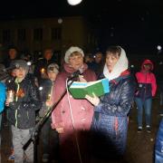 п. Абан Факельное шествие Огонь нашей памяти 2016г