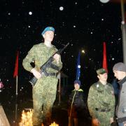 п. Абан Факельное шествие Огонь нашей памяти 2016г