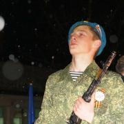 п. Абан Факельное шествие Огонь нашей памяти 2016г