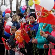 п. Абан День Победы 9 мая 2016г