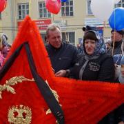 п. Абан День Победы 9 мая 2016г