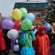 п. Абан День Победы 9 мая 2016г