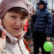 п. Абан День Победы 9 мая 2016г