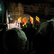 Факельное шествие "Огонь нашей памяти" в п.Абан 8 мая 2017г