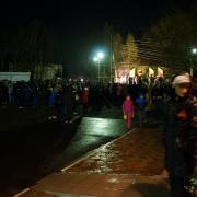 Факельное шествие "Огонь нашей памяти" в п.Абан 8 мая 2017г