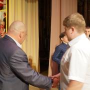 20.05.2016г РДК п.Абан награждение выпускников ДЮСШ "Лидер"
