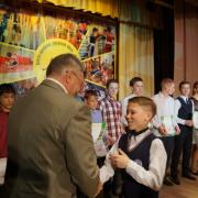 20.05.2016г РДК п.Абан награждение выпускников ДЮСШ "Лидер"