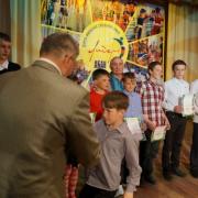 20.05.2016г РДК п.Абан награждение выпускников ДЮСШ "Лидер"