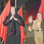 Факельное шествие "Огонь нашей памяти" 08.05.2015г