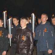 Факельное шествие "Огонь нашей памяти" 08.05.2015г
