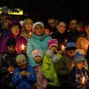 Факельное шествие "Огонь нашей памяти" 08.05.2015г