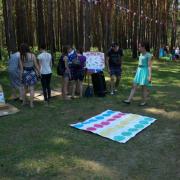 12.06.2016 п.Абан, парк "Горка", День России