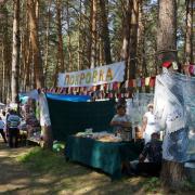 12.06.2016 п.Абан, парк "Горка", День России