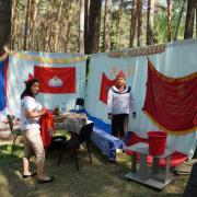 12.06.2016 п.Абан, парк "Горка", День России