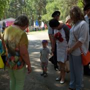 12.06.2016 п.Абан, парк "Горка", День России