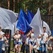 12.06.2016 п.Абан, парк "Горка", День России