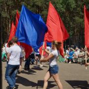 12.06.2016 п.Абан, парк "Горка", День России