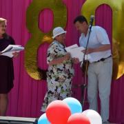 12.06.2016 п.Абан, парк "Горка", День России