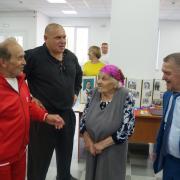 Открытие в поселке Абан стадиона имени Олимпийского чемпиона по греко-римской борьбе А.В. Шумакова 29 августа 2020г