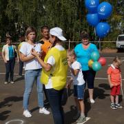 Открытие в поселке Абан стадиона имени Олимпийского чемпиона по греко-римской борьбе А.В. Шумакова 29 августа 2020г