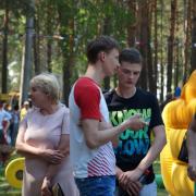 12.06.2016 п.Абан, парк "Горка", День России