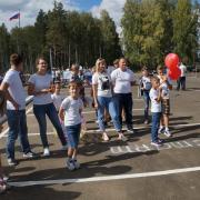 Открытие в поселке Абан стадиона имени Олимпийского чемпиона по греко-римской борьбе А.В. Шумакова 29 августа 2020г