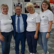 Открытие в поселке Абан стадиона имени Олимпийского чемпиона по греко-римской борьбе А.В. Шумакова 29 августа 2020г