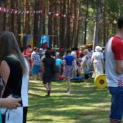 12.06.2016 п.Абан, парк "Горка", День России