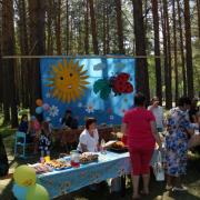 12.06.2016 п.Абан, парк "Горка", День России
