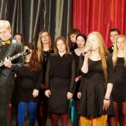 Большой праздничный концерт учащихся и преподавателей музыкальной школы г. Рига в РДК п. Абан 2 мая 2018г
