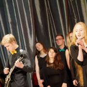 Большой праздничный концерт учащихся и преподавателей музыкальной школы г. Рига в РДК п. Абан 2 мая 2018г