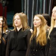 Большой праздничный концерт учащихся и преподавателей музыкальной школы г. Рига в РДК п. Абан 2 мая 2018г