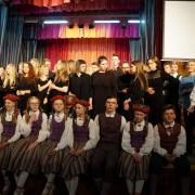 Большой праздничный концерт учащихся и преподавателей музыкальной школы г. Рига в РДК п. Абан 2 мая 2018г