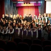 Большой праздничный концерт учащихся и преподавателей музыкальной школы г. Рига в РДК п. Абан 2 мая 2018г
