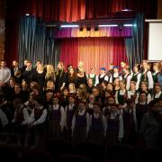 Большой праздничный концерт учащихся и преподавателей музыкальной школы г. Рига в РДК п. Абан 2 мая 2018г