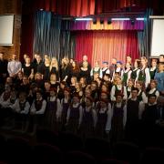Большой праздничный концерт учащихся и преподавателей музыкальной школы г. Рига в РДК п. Абан 2 мая 2018г