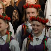 Большой праздничный концерт учащихся и преподавателей музыкальной школы г. Рига в РДК п. Абан 2 мая 2018г