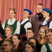 Большой праздничный концерт учащихся и преподавателей музыкальной школы г. Рига в РДК п. Абан 2 мая 2018г