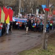 С Днем Победы! п. Абан 8-9 мая 2018г