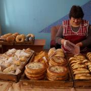 2016г п. Абан ярмарка Продовольственное раздолье