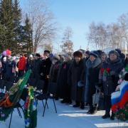7.11.2016г торжественный митинг п.Абан 