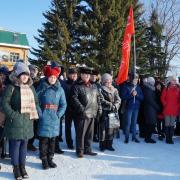 7.11.2016г торжественный митинг п.Абан 