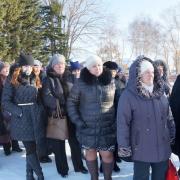 7.11.2016г торжественный митинг п.Абан 